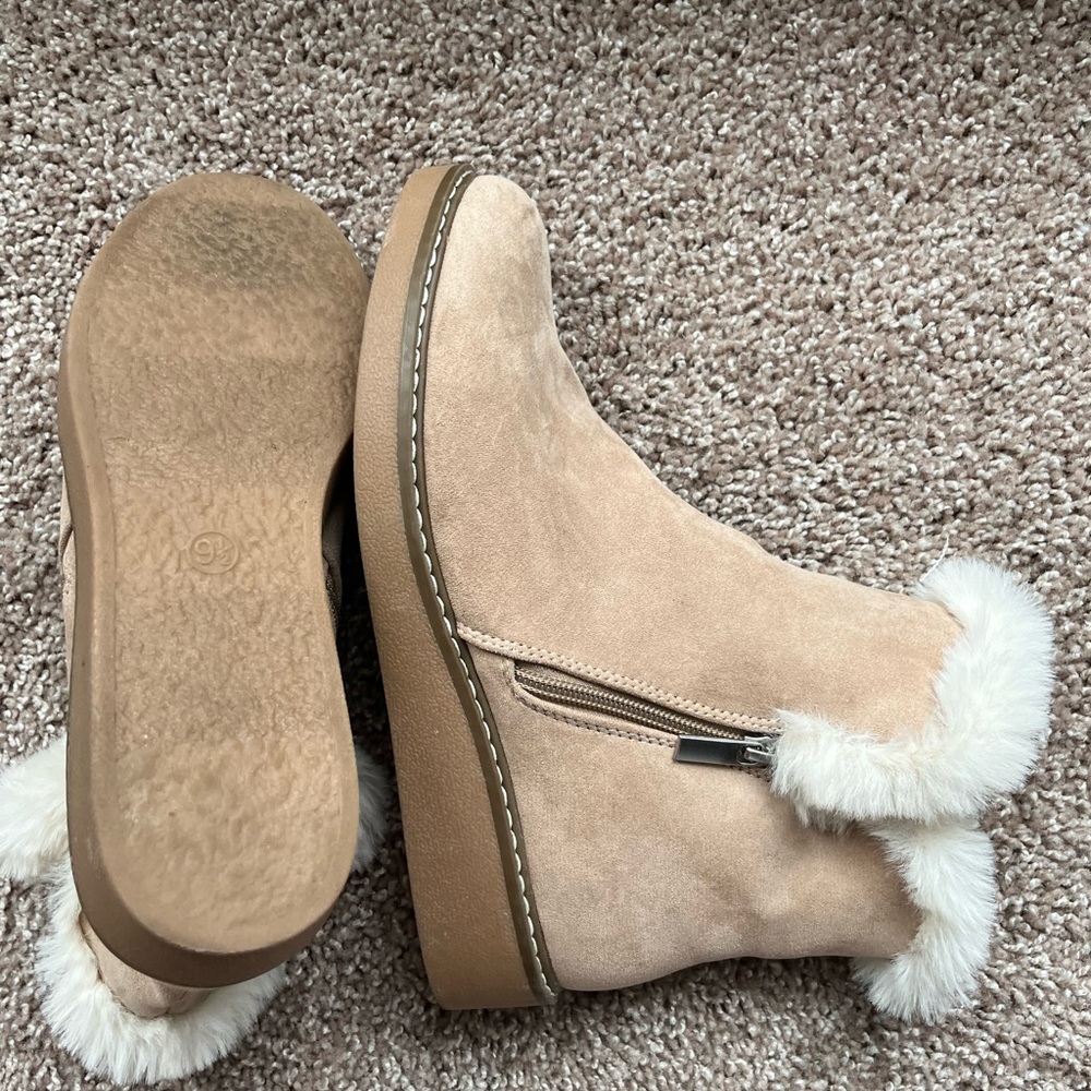 Tan Booties - Picture 5 of 6
